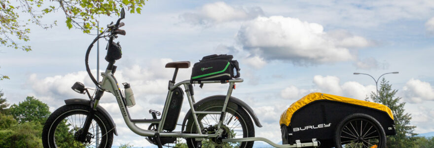 La remorque électrique pour vélo